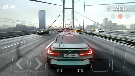 Gameplay screenshot 1 from Highway Racer Pro - Car Game - Racing game