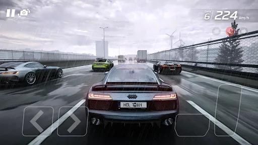 Gameplay screenshot 2 from Highway Racer Pro - Car Game - Racing game
